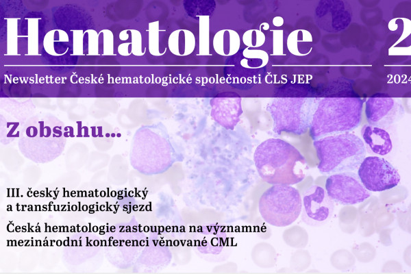 Hematologie 2/2024 - Newsletter České hematologické společnosti ČLS JEP