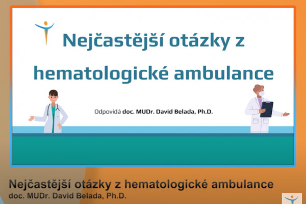 Nejčastější otázky z hematologické ambulance